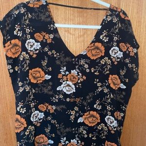 Forever21 floral blouse